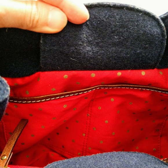 NWT Kate Spade Charlie Wool Shoulder Bag - Picture 7 of 8